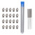 3D Printer Nozzles MK8 Stainless Steel Print Head 3D Printer Nozzle Dredge Cleaning Needle Tool Set