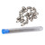 3D Printer Nozzles MK8 Stainless Steel Print Head 3D Printer Nozzle Dredge Cleaning Needle Tool Set