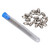 3D Printer Nozzles MK8 Stainless Steel Print Head 3D Printer Nozzle Dredge Cleaning Needle Tool Set