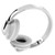 Bluetooth Headset Heavy Bass Stereo Soft Comfortable Wireless Bluetooth Headphones for Computer Cell Phone White