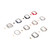 10pcs Watch Case Professional Ultra Thin Tempered Glass Screen Watch Protective Frame for Iwatch Series SE 2022 6 5 4 SE 44mm