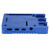 Aluminum Alloy Case for Raspberry Pi 4 Model B Passive Cooling Shell Computer AccessoriesBlue