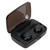 Bluetooth Wireless Headset with Charging Case Portable Bluetooth Earbuds for Calls Music Videos