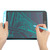 10in Partially Erasable LCD Writing Pad Children Graffiti Smart Thicken Pen Blackboard Monochrome Handwritingsky blue