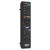 RMADP074 Durable Compact LCD TV Remote Control Replacement Universal Controller ABS Black