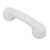 Bluetooth Telephone Handset Retro Radiation Proof Rechargeable Wireless Mobile Phone Handset Receiver White
