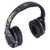 ELA2 Bluetooth Headset Wireless HeadMounted Luminous HIFI Headphones with Microphone for Gaming(Black )