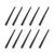 10PCS VHF Walkie Talkie Antenna 136-174MHz High Sensitivity VHF Antenna for Walkie Talkie