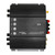 Bluetooth Amplifier 4CH HiFi Stereo Subwoofer Distortion Free Multi Input Speaker Amp with Remote Control 100‑240V EU Plug