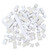 PBT Keycaps Ergonomic Design Oil Resistant Colorful 108 Key Video Game Keycap for Mechanical KeyboardWhite