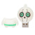 U Disk Cartoon Halloween Gift Waterproof Flash Drive USB 2.0 Large Capacity USB Flash Drive128GB White Ghost