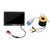 Fish Finder HD 1000TVL Underwater Fishing Camera IP68 Waterproof with 7in TFT Screen 12 LEDs for Lake Sea EU Plug