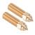 10pcs 3D Printer Extruder Brass Nozzles High Temperature Resistance Wear Resistant for Creality K1 for CR M4 for Vyper for Kobra 0.3mm
