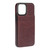 Mobile Phone Leather Case Magnetic Buckle Phone Case Wallet with Credit Card Holder for IPhone 13 Pro Max 6.7inch Brown
