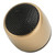 Mini Bluetooth Speaker Heavy Subwoofer USB Rechargeable Metal Portable Wireless Speaker for Phone Tablet PC Gold