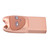Flash Disk USB2.0 Interface Plugin Free Drive Cartoon U Disk Portable Card Reader Device(Rose Gold 32G)