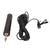Wired Lavalier Microphone Noise Canceling Omnidirectional Condenser Lapel Mic with 3.5mm 6.5mm Jack for Instrument Mixer