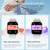 Smart Watch 1.83-inch High-Clear Display Screen Health Monitoring Sleep Monitor Watch IP67 Waterproof BT5.2 Call 10 Days Long Usage Time Multi-sport Modes for Men Women Health Monitor Watch
