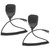 2pcs Handheld 2‑Way Radio Microphone Walkie Talkie MIC for Baofeng 21 K Head Intercom