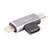 2 in 1 TypeC Female to Micro Male Adapter for IPhone TypeC Mobile Phone Upgarde Accessory(for IPhone TypeC Interface )