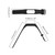 Replacement Straps Compatible for Garmin Smart 5 Silicone Textured Strap Smartwatch Wrist Bands