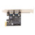PCIE to USB 3.0 Expansion Card SUU3055N Desktop Usb3.0 19/20PIN Interface Expansion Card