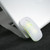 2.4G Wireless Slim Mouse Less Noise 3 Adjustable movement speed 7-color Breathing Light Rechargeable Mouse for Laptop Computer, White