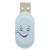 Cartoon Flash Drive Cute Blue Elephant Pattern U Disk Anti Electromagnetic Interference USB2.0 Flash Drive Memory DeviceBlue Elephant 64G