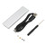 Hard Drive Enclosure M.2 NGFF to USB3.0 High Speed 5Gbps Portable Stable SSD Enclosure for Windows for OS XGrey  (Not Inclube Hard Disk)