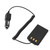 Car Mobile Battery Eliminator Portable Mini Car Charger Battery Eliminator Adapter for YAESU Ft4X Ft4Xr FT 4X FT 4XR 2 Way Radio Walkie Talkie