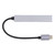 Expansion Dock TYPEC Mini Plug and Play USB2.0 USB 3.0 Hub 1 Drag 4 Expansion Dock(Grey )