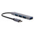 Expansion Dock TYPEC Mini Plug and Play USB2.0 USB 3.0 Hub 1 Drag 4 Expansion Dock(Grey )