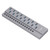 16 Ports USB 3.0 Hub 5Gbps High Speed Transmission Industrial Aluminum Alloy USB 3.0 Data Hub with Individual Power Switches 100‑240V US Plug