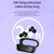 K90 four-color transparent compartment low energy consumption long battery life wireless BT headset
