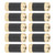 10Pcs Splitter Slider DIY Upgraded Headphone Cable Bifurcation Carbon Fiber Metal 1 to 2 Cable Splitter Slider