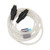 2 Pin Sound Cable 4 Core Silver Plated Copper 3 in 1 Cable Replacement for HD650 HD660S HD6XX HD600 HD660 HD580
