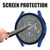 PC Frame Tempered Glass Case Compatible for Samsung Galaxy Watch5 40 44 45mm Shockproof Smartwatch Protective Covers