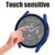 PC Frame Tempered Glass Case Compatible for Samsung Galaxy Watch5 40 44 45mm Shockproof Smartwatch Protective Covers