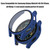 PC Frame Tempered Glass Case Compatible for Samsung Galaxy Watch5 40 44 45mm Shockproof Smartwatch Protective Covers