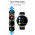 ST5 MAX 1.45'' Smartwatch Intelligent IP67Watch with BT5.0 Waterproof Fitness Tracker Multifunctional Watch MP3 Music Watch Compatible for Android iOS