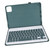 Keyboard Case for Xiaomi for Mi Pad 6 6 Pro 11 Inch 2023 PU Stand Cover with Magnetic Removable Wireless Bluetooth Keyboard Dark Green