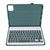 Keyboard Case for Xiaomi for Mi Pad 6 6 Pro 11 Inch 2023 PU Stand Cover with Magnetic Removable Wireless Bluetooth Keyboard Dark Green