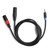 3.5mm Male to 2 XLR Male Cable Audio Line Cable Supply for Mixer Power Amplifier1.8 m / 5.9ft