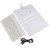 Universal Wireless Bluetooth Keyboard Flip Case Cover with Stand for IOS/ Android Phones White