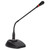 Gooseneck Wired Microphone Desktop Microphone with XLR Head to 6.35mm Cable for Conference Speech 100‑240VUS Plug