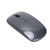 Wireless Mouse 2.4G Ergonomic Dual Mode LED Breathing Light 500mAh Rechargeable Battery Adjustable DPI Office MouseGrey