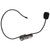 T‑1 UHF Wireless Microphone Headset 3.5mm Plug Wireless Headset Mic with 6.35mm Adapter for Amp PA System 100‑240VAU Plug