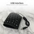 84 Keys Spanish USB Wired Silicone Keyboard Foldable Soft Silicone Waterproof Dustproof Keyboard for Desktop Computer Laptop