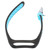Smart Bracelet Band Smartwatch Wrist Band Loop Bracelet Strap Bicolor Anti Lost for Xiaomi Mi Band 6 5 NFC(Black Blue )