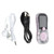MP3 MP4 Player with Bluetooth 1.77 Inch Color Screen Fingertip Gyro Voice Recorder Portable Music Player with Speaker FM Radio E Book Reading Pinkish with 64GB Small Memory Card